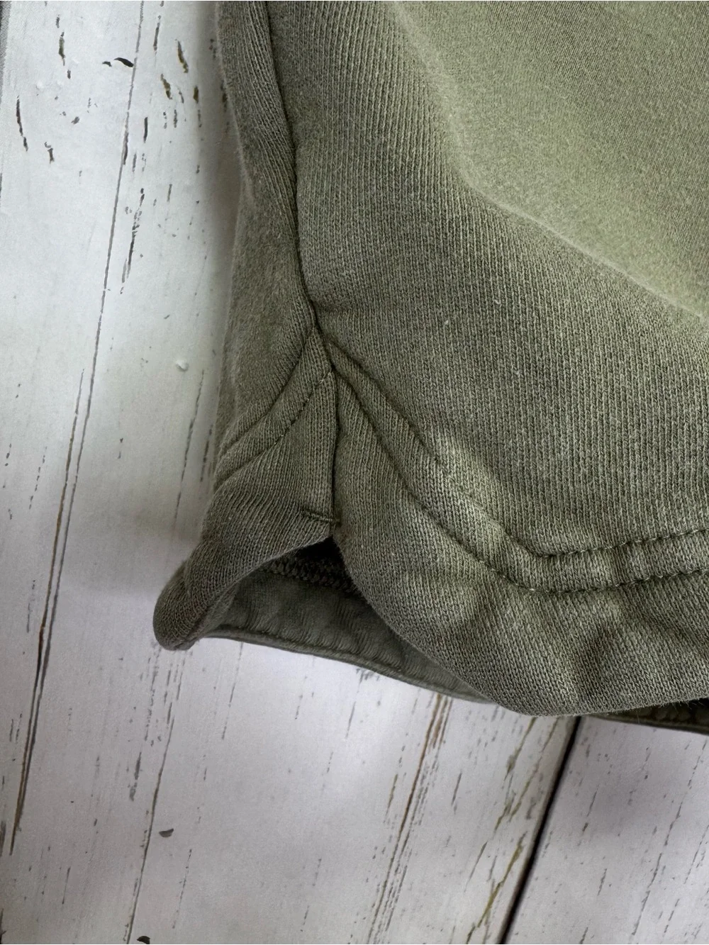 Jordan Olive Green Fleece Sweat Shorts Size M Athletic Lounge Casual Workout